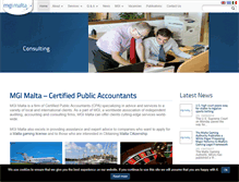 Tablet Screenshot of mgimalta.com
